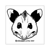 Opossum "UGH..." ラバースタンプ (インプリント)