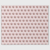 Opossum Valentine's Day  ラッピングペーパー (フラット)