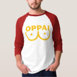 OPPAI Tシャツ<br><div class="desc">OPPAIロゴインスパイアデザインは、ワンパンチマンマンガシリーズのキャラクターさいたま人気があるのドレッシングスタイルによる。「oppai?どういうことだ？」 「oppai」は女日本の性の胸を表す言葉で、主に非公式のスピーチで使われる。</div>