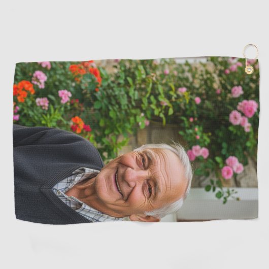 Opponent photography  ゴルフタオル (横)