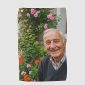 Opponent photography  ゴルフタオル (正面)