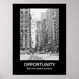 Opportunity Demotivationalポスター ポスター