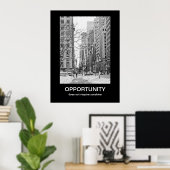 Opportunity Demotivationalポスター ポスター (ホームオフィス)