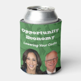 Opportunity Economy Harris Walz 2024 缶クーラー