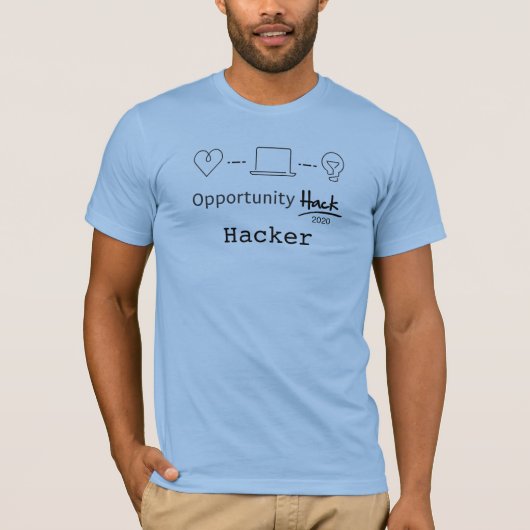 Opportunity Hack 2020シャツ Tシャツ (正面)