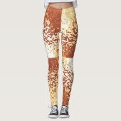Opposites Attract Pumpkin Orange Leggings レギンス (正面)