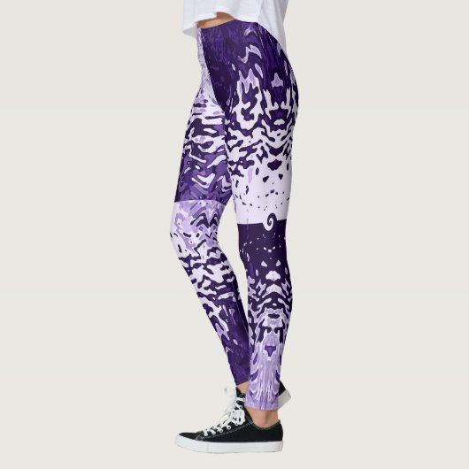 Opposites Attract Purple Leggings レギンス (左)