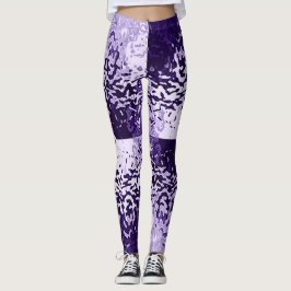 Opposites Attract Purple Leggings レギンス