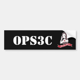 Opsecのバンパーステッカー バンパーステッカー