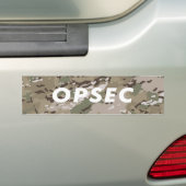 OPSEC -運用セキュリティ バンパーステッカー (車上)