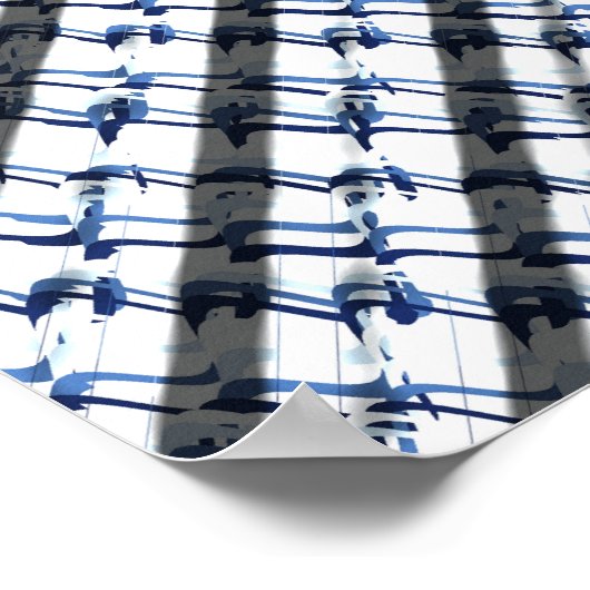 Opt art 3d Hallucinations Pattern  ポスター (角)