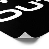 Opt Out Do Not Follow Others Do Not Be A Sheep  ポスター (角)