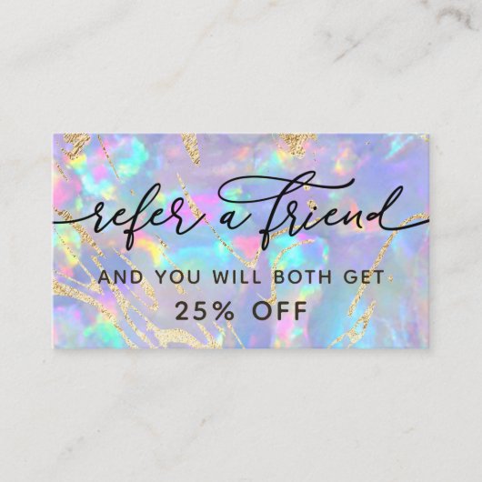 optexture background参照カード 名刺 (正面)