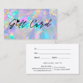 optexture gift証明書 名刺 (正面/裏面)