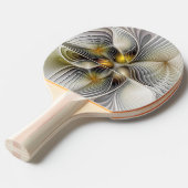 Optical Illusion Abstract 3D Fractal With Depth 卓球ラケット (正面アングル)
