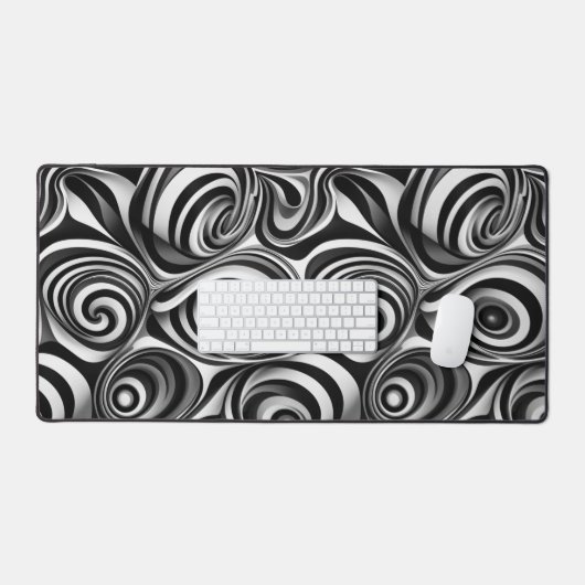 Optical Illusion Desk Mat デスクマット (キーボード&マウス)