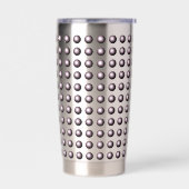 Optical Illusion Fun Robot Funny Robotics 保温保冷タンブラー (左面)