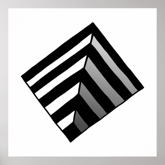 Optical Illusion Hole ポスター (正面)