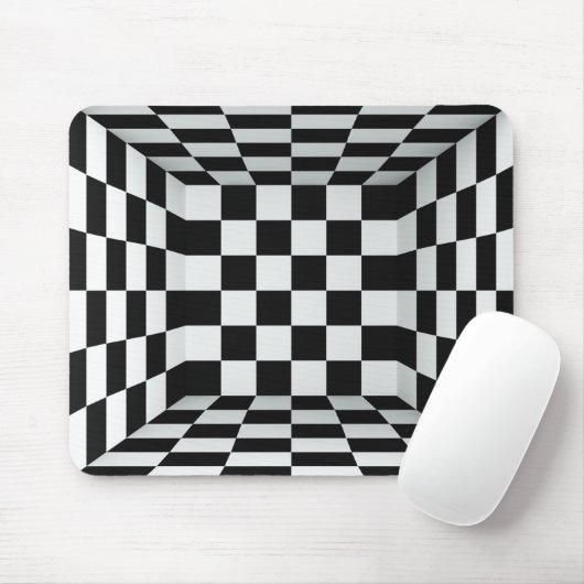 Optical Illusion Karo マウスパッド (マウス)