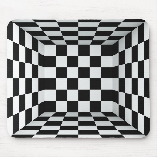 Optical Illusion Karo マウスパッド (正面)