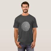 Optical Illusion Spiral Tシャツ (正面フル)