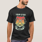 Optician Accessories Optometrist Optometry Glasses Tシャツ (正面)