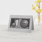 Optics thru Shapesカード カード (黄色い花)