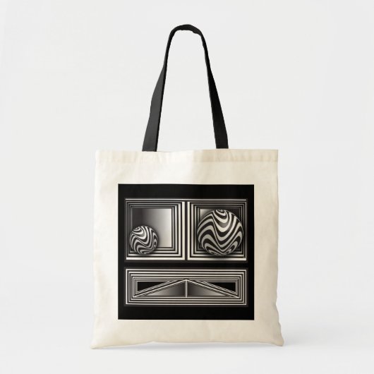 Optics thru Shapesトートバッグ トートバッグ (正面)