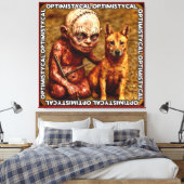 Optimistycal | LIKE YOU Collection キャンバスプリント (インサイチュ (寝室))