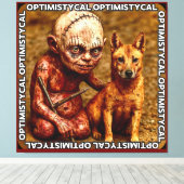 Optimistycal | LIKE YOU Collection キャンバスプリント (インサイチュ (ウッドフロア))