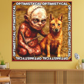 Optimistycal | LIKE YOU Collection キャンバスプリント (インサイチュ (リビング))