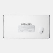 Optimized For Depth Minimalist Technical デスクマット (キーボード&マウス)