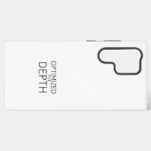 Optimized For Depth Minimalist Technical Samsung Galaxyケース (裏面横)