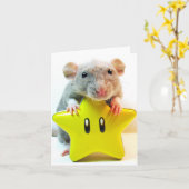 Optimusの星 カード (黄色い花)