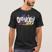 OPTIVEXOJ – アーバングラフィティ通りアートマンガ Tシャツ (正面)