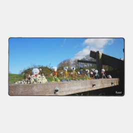 Optocht van Fubby's naar felicitatie. デスクマット