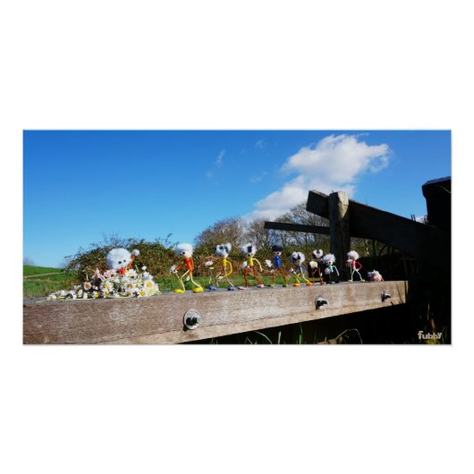 Optocht van Fubby's naar felicitatie. ポスター (正面)