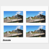 Optocht van Fubby's naar felicitatie. 長方形シール (シート)