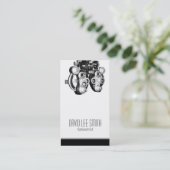 Optometrist Business Card 名刺 (スタンド正面)