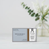Optometrists Business Card 名刺 (スタンド正面)
