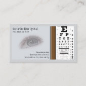 Optometrists Business Card 名刺 (正面)