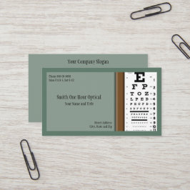 Optometrists Business Card 名刺