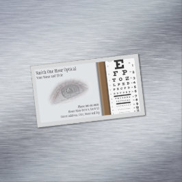 Optometrists Business Card Magnet マグネット名刺