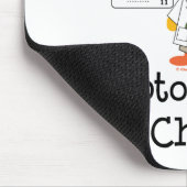 Optometryのひよこのマウスパッド マウスパッド (コーナー)