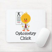 Optometryのひよこのマウスパッド マウスパッド (マウス)