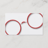 Optometryのアポイントメントカード 予約カード (裏面)