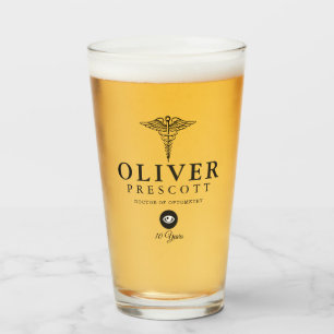 Optometryのプロフェッショナル の仕事記念日のマーカー タンブラーグラス