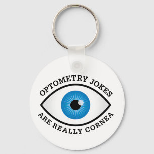 Optometryの冗談は実際に角膜です キーホルダー