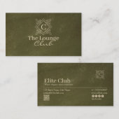 Opulence Business Card 名刺 (正面/裏面)