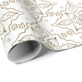 Opulence Holiday Gift Wrap ラッピングペーパー (ロールコーナー)